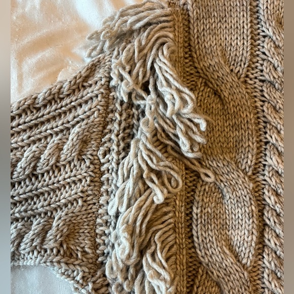 Cable Knit Mock Turtleneck Sweater - Picture 4 of 5